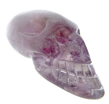 Traveller amethist skull 6 cm en 50 gram