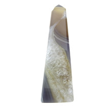 Beautiful obelisk of agate from Brazil