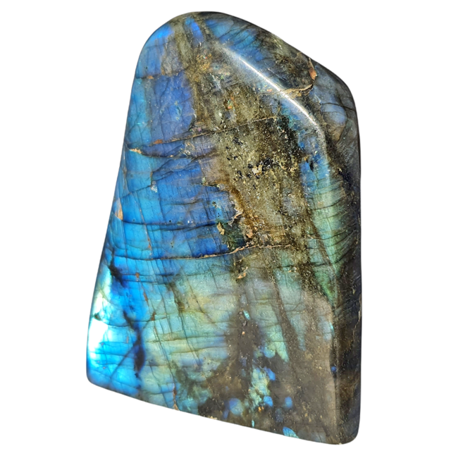 Labradorite stand, 635 grams