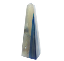 Beautiful obelisk of agate from Brazil