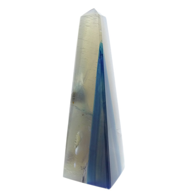 Beautiful obelisk of agate from Brazil Beautiful obelisk of agate from Brazil