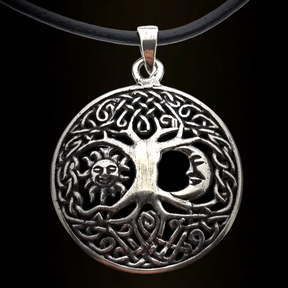 Silver pendant tree of life