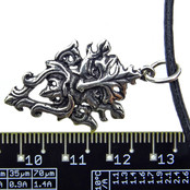 Beautiful silver pendant green man Beautiful silver pendant green man