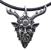 Mooie zilveren hanger Cernunnos Mooie zilveren hanger Cernunnos