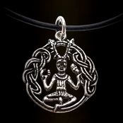 Beautiful silver pendant Cernunnos Beautiful silver pendant Cernunnos