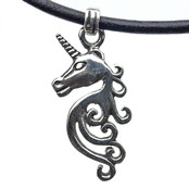 Beautiful silver pendant of a Unicorn Beautiful silver pendant of a Unicorn