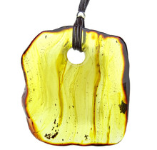 Beautiful pendant of Baltic amber, 34 grams