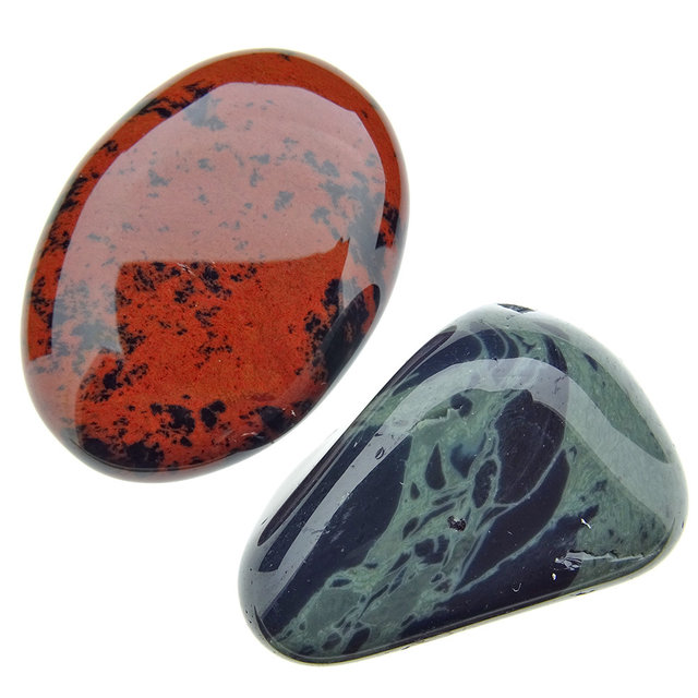 Mahogany and spider web obsidian, volcanic glass Mahogany and spider web obsidian, volcanic glass