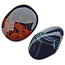 Mahogany and spider web obsidian, volcanic glass