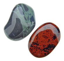 Mahogany and spider web obsidian, volcanic glass