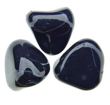 Spinnenweb obsidiaan, vulkanisch glas 3 stenen