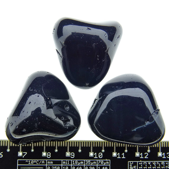 Spinnenweb obsidiaan, vulkanisch glas 3 stenen Spinnenweb obsidiaan, vulkanisch glas 3 stenen