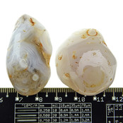 Water agate from Brazil Water agate from Brazil
