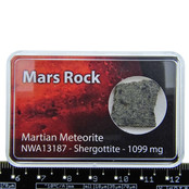 Stein vom Mars kamen durch einen Meteoriten auf der Erde Stein vom Mars kamen durch einen Meteoriten auf der Erde