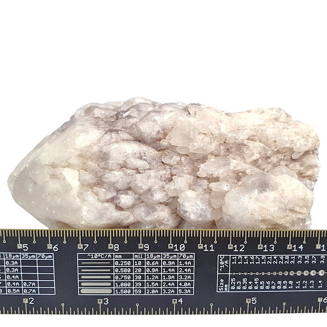 Candle quartz or pineapple quartz, 625 grams