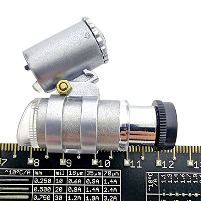 Pocket microscope with 45x magnification