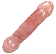 Rose quartz crystal phallus 670 grams