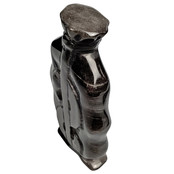 Mooie zilver obsidiaan geldbuidel, 13 cm Mooie zilver obsidiaan geldbuidel, 13 cm