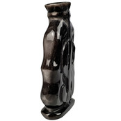 Wunderschöne Geldtasche aus Silberobsidian, 13 cm Wunderschöne Geldtasche aus Silberobsidian, 13 cm