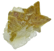Muscovite (mica) crystals