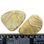 Landschaftsjaspis aus Deutschland