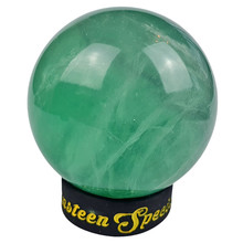 Fluorite sphere, diameter, diameter 5.5 cm