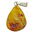 Beautiful pendant of baltic amber