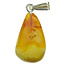 Beautiful pendant of baltic amber