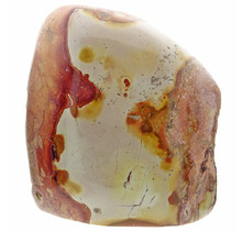 Polychrome jasper, polished on one side 445 grams