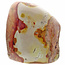 Polychrome jasper, polished on one side 445 grams