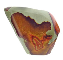 Polychrome jasper, polished on one side 200 grams