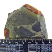 Polychrome jasper, polished on one side 200 grams Polychrome jasper, polished on one side 200 grams