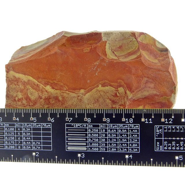 Polychroom jaspis, eenzijdig gepolijst 300 gram Polychroom jaspis, eenzijdig gepolijst 300 gram