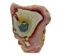 Polychrome jasper, polished on one side 210 grams