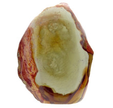 Polychrome jasper, polished on one side 245 grams