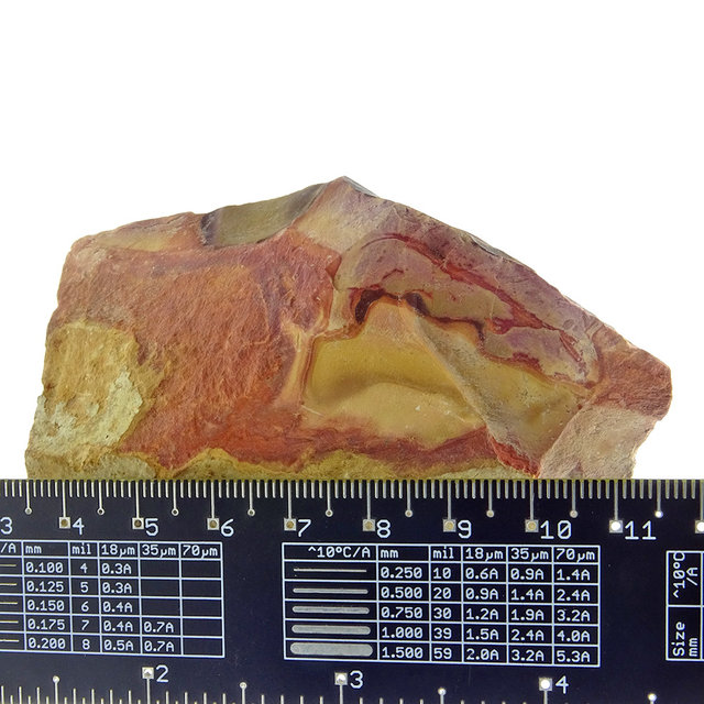 Polychroom jaspis, eenzijdig gepolijst 245 gram Polychroom jaspis, eenzijdig gepolijst 245 gram