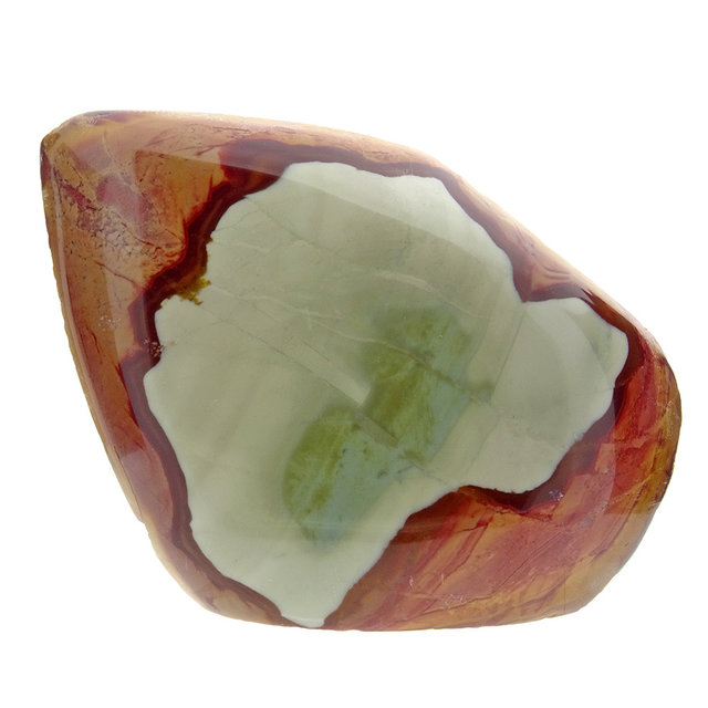 Polychrome jasper, polished on one side 125 grams Polychrome jasper, polished on one side 125 grams