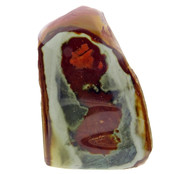 Polychroom jaspis, eenzijdig gepolijst 240 gram Polychroom jaspis, eenzijdig gepolijst 240 gram