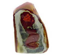 Polychrome jasper, polished on one side 240 grams