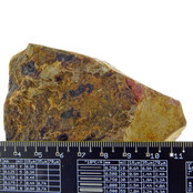 Polychroom jaspis, eenzijdig gepolijst 240 gram Polychroom jaspis, eenzijdig gepolijst 240 gram
