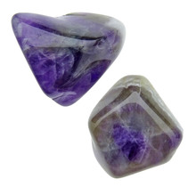 Schöner Amethystquarz oder Chevron-Amethyst