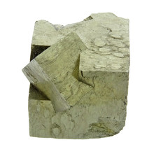 Beautiful pyrite cube