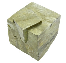 Beautiful pyrite cube
