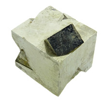 Beautiful pyrite cube