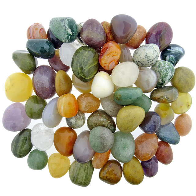 1KG tumbled stones large 1KG tumbled stones large
