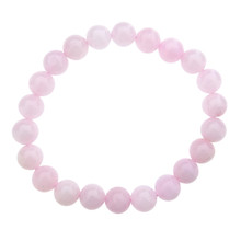 Rose quartz bracelet with 8 mm beads