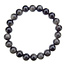 Goldenes Obsidianarmband mit 8 mm Perlen