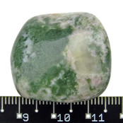 Diopsid Trommelstein Diopsid Trommelstein