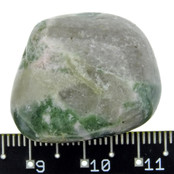Diopside tumble stone