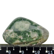 Diopside tumble stone